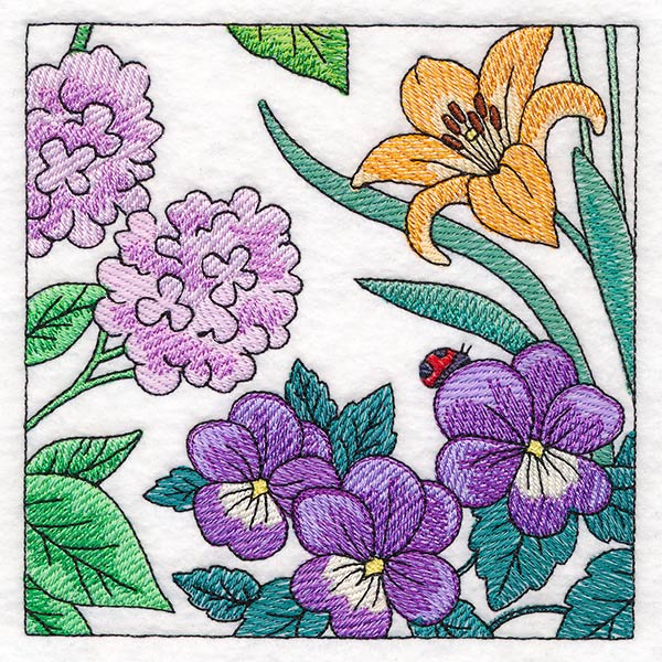 Garden Window Scene - Block 5 - Image 7