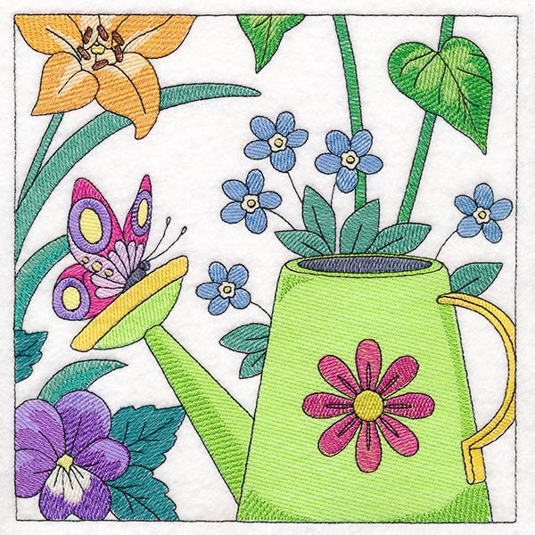 Garden Window Scene - Block 6 - Image 9