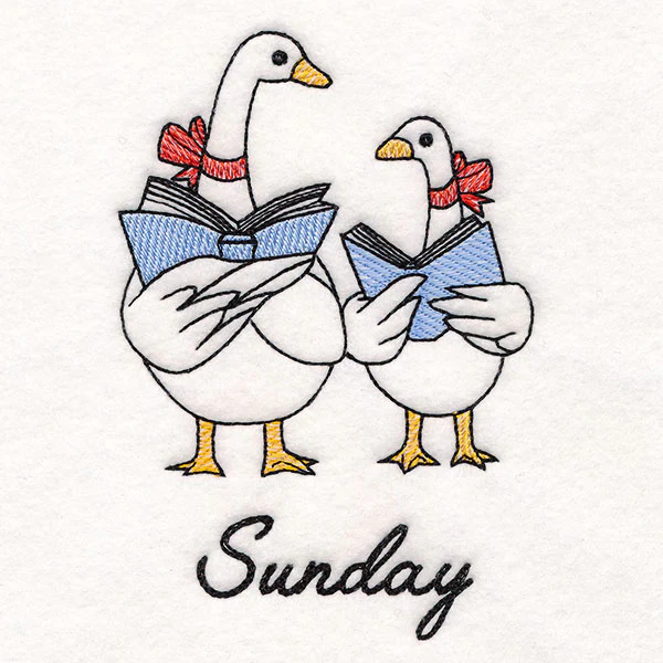 Geese Caroling on Sunday - Image 3