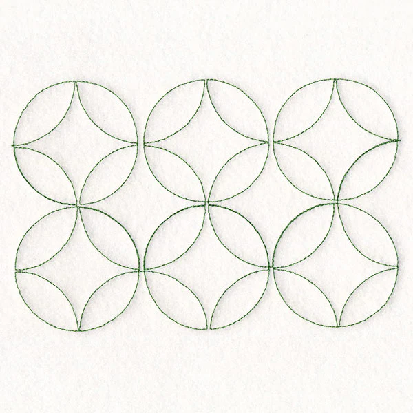 Geometric Pattern (Edge-to-Edge Quilting) - Circle - Image 20
