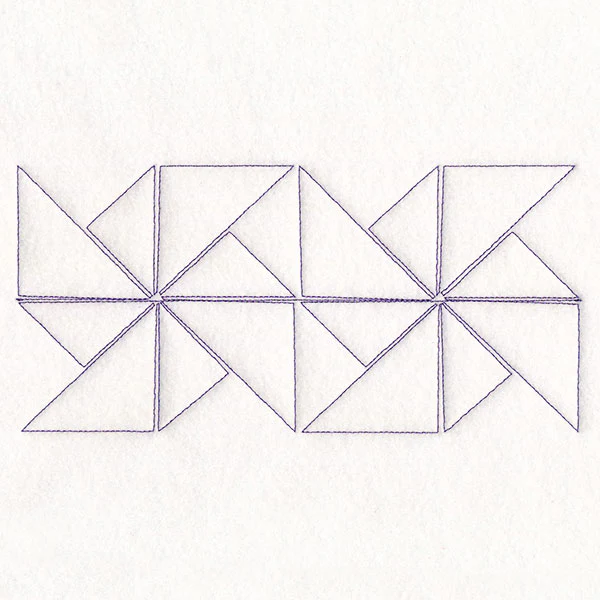 Geometric Pattern (Edge-to-Edge Quilting) - Pinwheel - Image 5