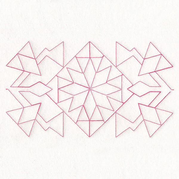 Geometric Pattern (Edge-to-Edge Quilting) - Star - Image 2
