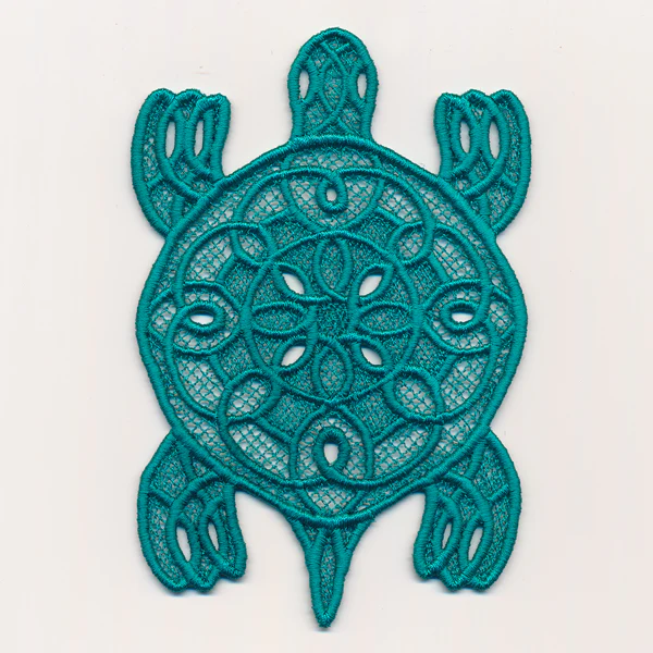 Geometric Turtle (Lace) - Image 2