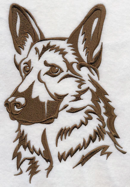 German Shepherd Silhouette - Image 4