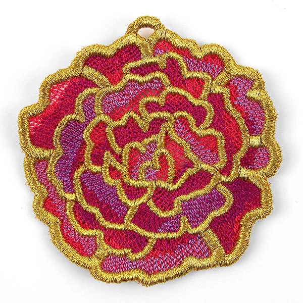 Gilded Blossoms - Carnation (Lace) - Image 2