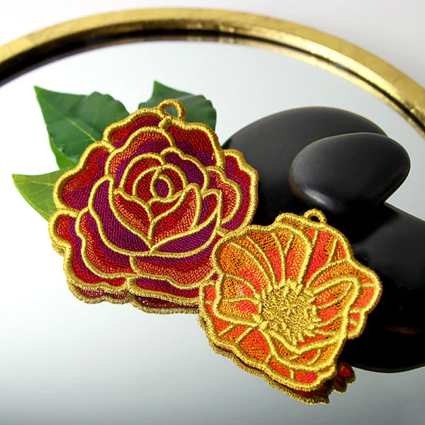 Gilded Blossoms - Rose (Lace) - Image 2