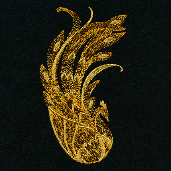 Gilded & Elegant Baroque Peacock - Image 10
