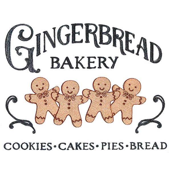 Gingerbread Bakery Market Sign - Image 6