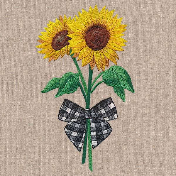Gingham Sunflowers - Image 4