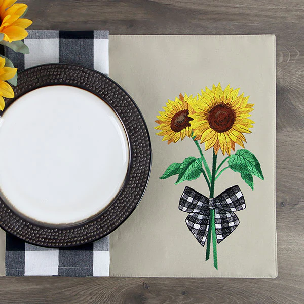 Gingham Sunflowers - Image 5