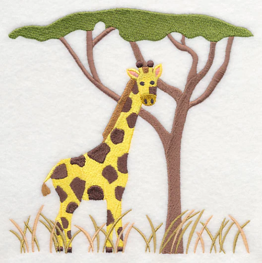 Giraffe and Acacia Tree - Image 2