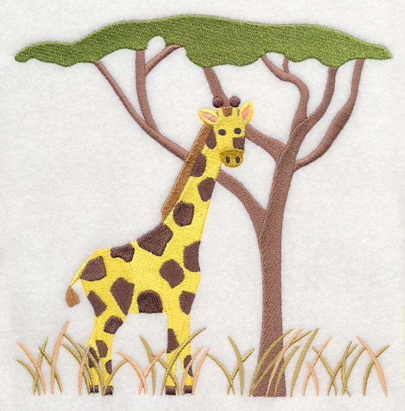 Giraffe and Acacia Tree - Image 6
