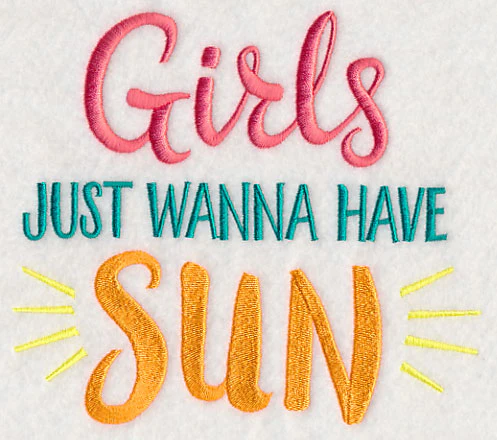 Girls Just Wanna Have Sun - Image 2