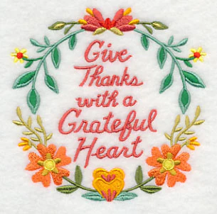 Give Thanks With a Grateful Heart Wreath - Image 5
