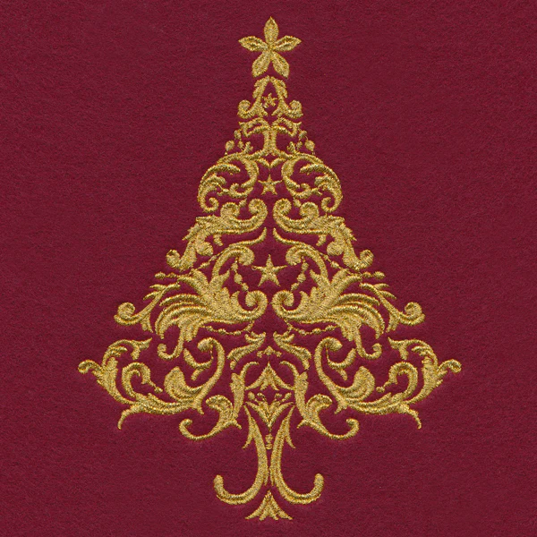 Glittering Gold Christmas Tree - Image 3