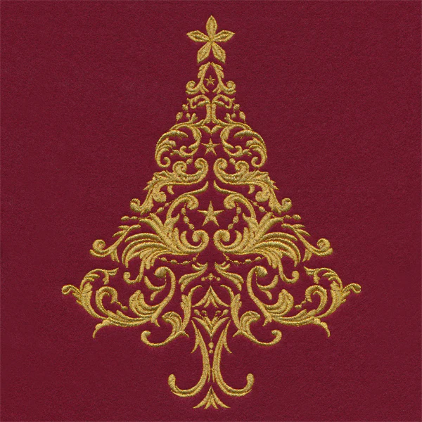 Glittering Gold Christmas Tree - Image 5
