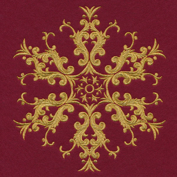 Glittering Gold Snowflake - Image 5