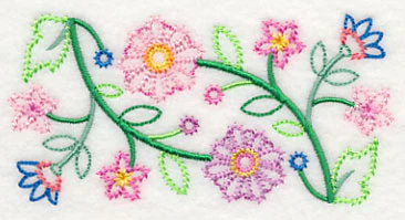 Glorious Garden Blooms Border (Vintage) - Image 4