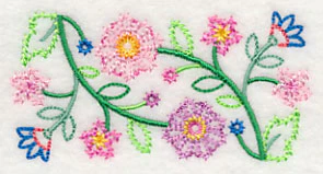 Glorious Garden Blooms Border (Vintage) - Image 5