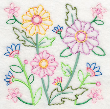 Glorious Garden Blooms (Vintage) - Image 3