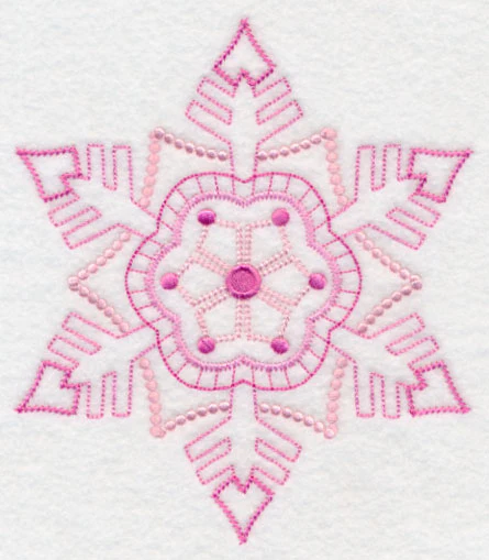 Glorious Snowflake Fancy (Candlewicking) - Image 2