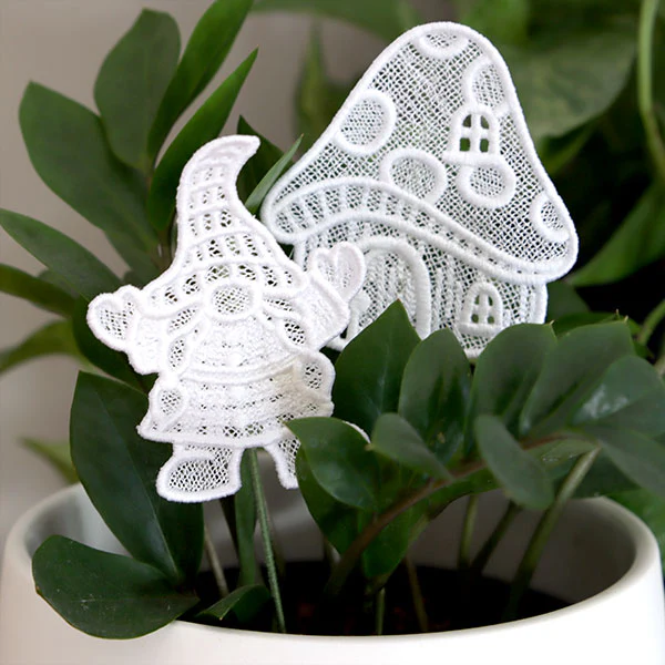 Gnome Place Like Home - Lady Gnome (Lace) - Image 4