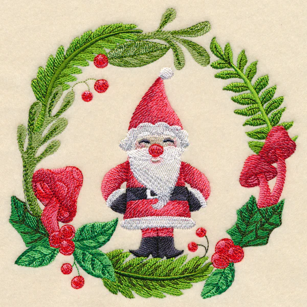 Gnome Santa in Watercolor - Image 3