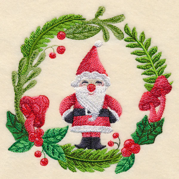 Gnome Santa in Watercolor - Image 4