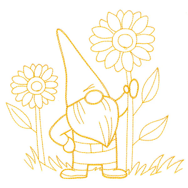 Gnome Through the Seasons - August - Image 2