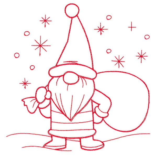 Gnome Through the Seasons - December - Image 2