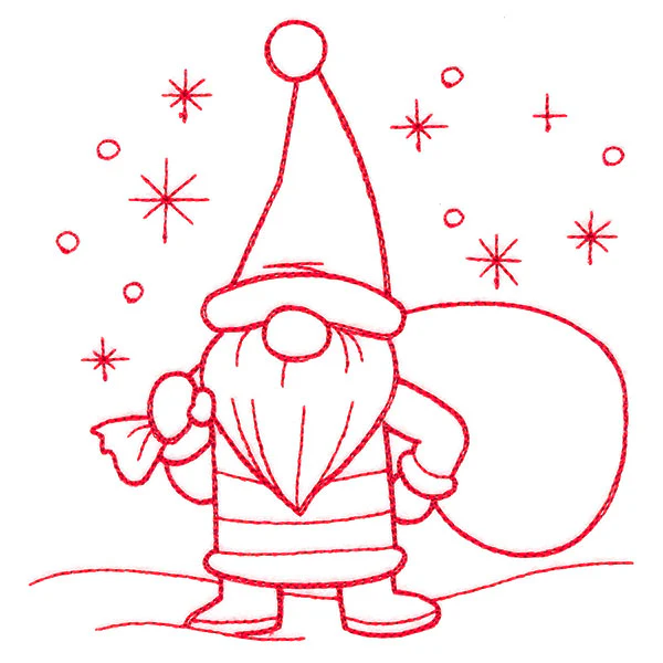 Gnome Through the Seasons - December - Image 3