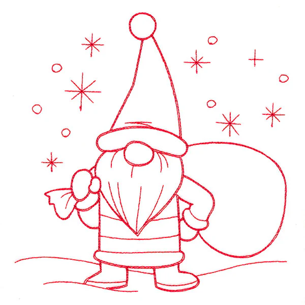 Gnome Through the Seasons - December - Image 6