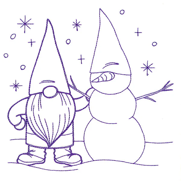 Gnome Through the Seasons - January - Image 3