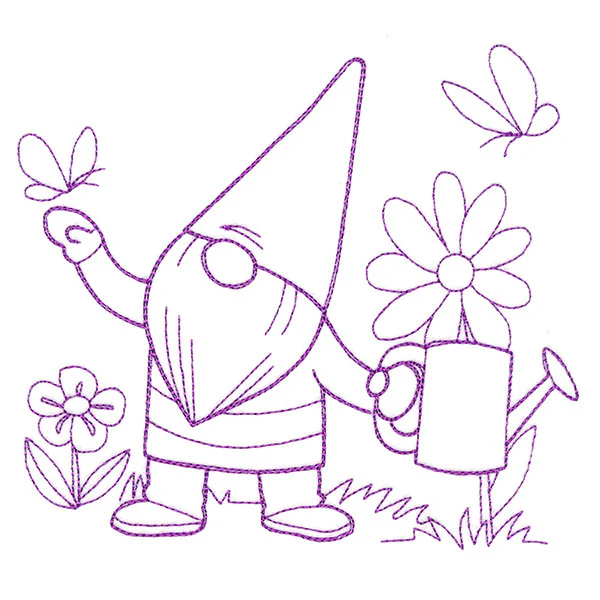 Gnome Through the Seasons - June - Image 2