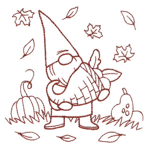 Gnome Through the Seasons - November - Image 4