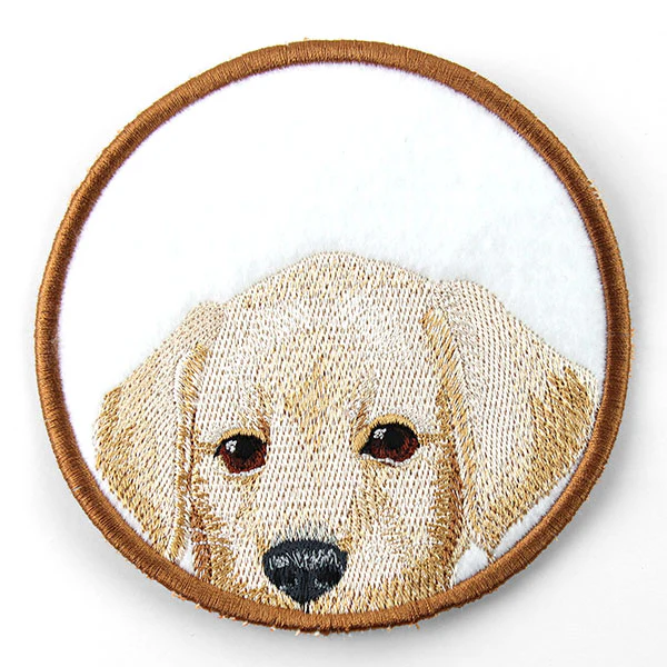 Go Fetch Golden Retriever Coaster (In-the-Hoop)
