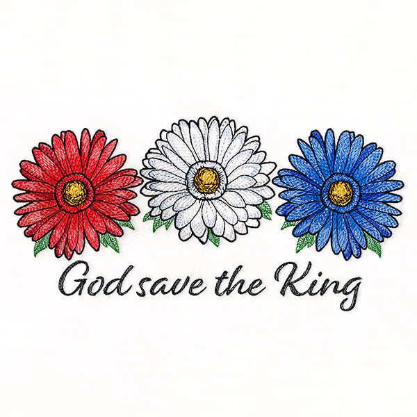 God Save the King Daisies - Image 3