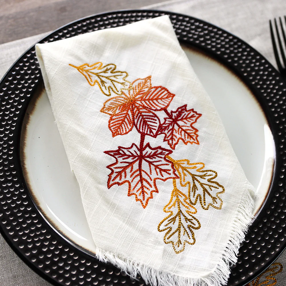 Golden Autumn Leaves Design Pack - Image 3