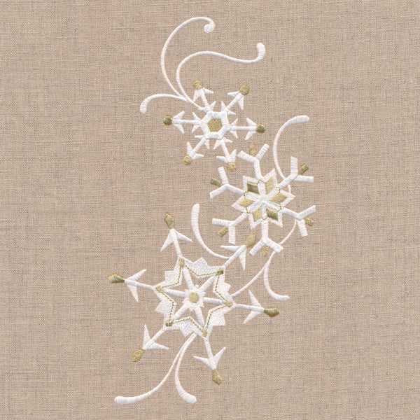 Golden Glamour Snowflakes - Image 2