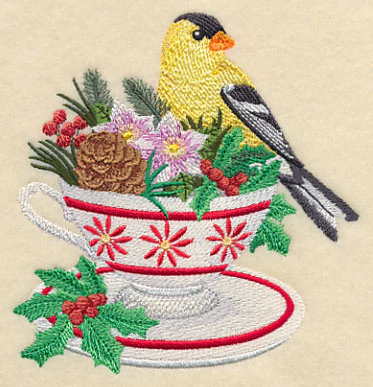 Goldfinch and Christmas Tea - Image 3
