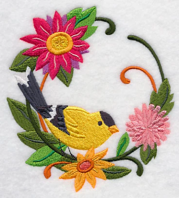 Goldfinch in Autumn Wreath - Image 4