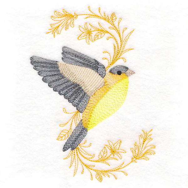 Goldfinch in Flight - Image 3