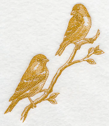 Goldfinches (Toile) - Image 3