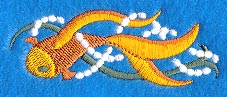 Goldfish Border (Candlewicking) - Image 2