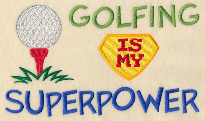 Golfing Is My Superpower - Image 2
