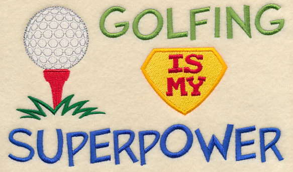 Golfing Is My Superpower - Image 3