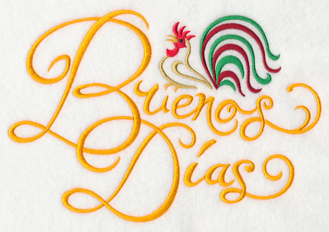 Good Morning - Spanish Buenos Dias