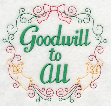 Goodwill to All Wreath - Image 4