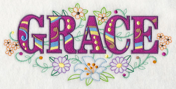 Grace with Vintage Flower Fade - Image 5