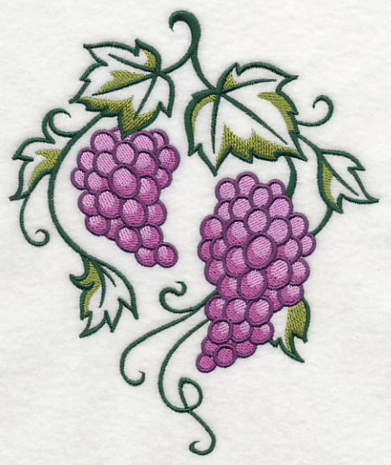 Graceful Grape Bunches - Image 2